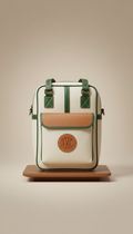 Monogrammed Racquet Holder Bag